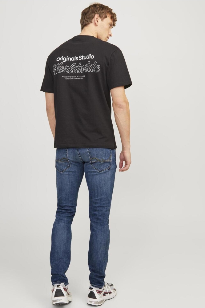 JJIGLENN JJFOX 50SPS CB 036 NOOS 12250486 Blue Denim